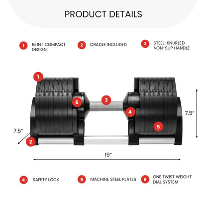 🏋️Integrated intelligent adjustable dumbbells (Single)